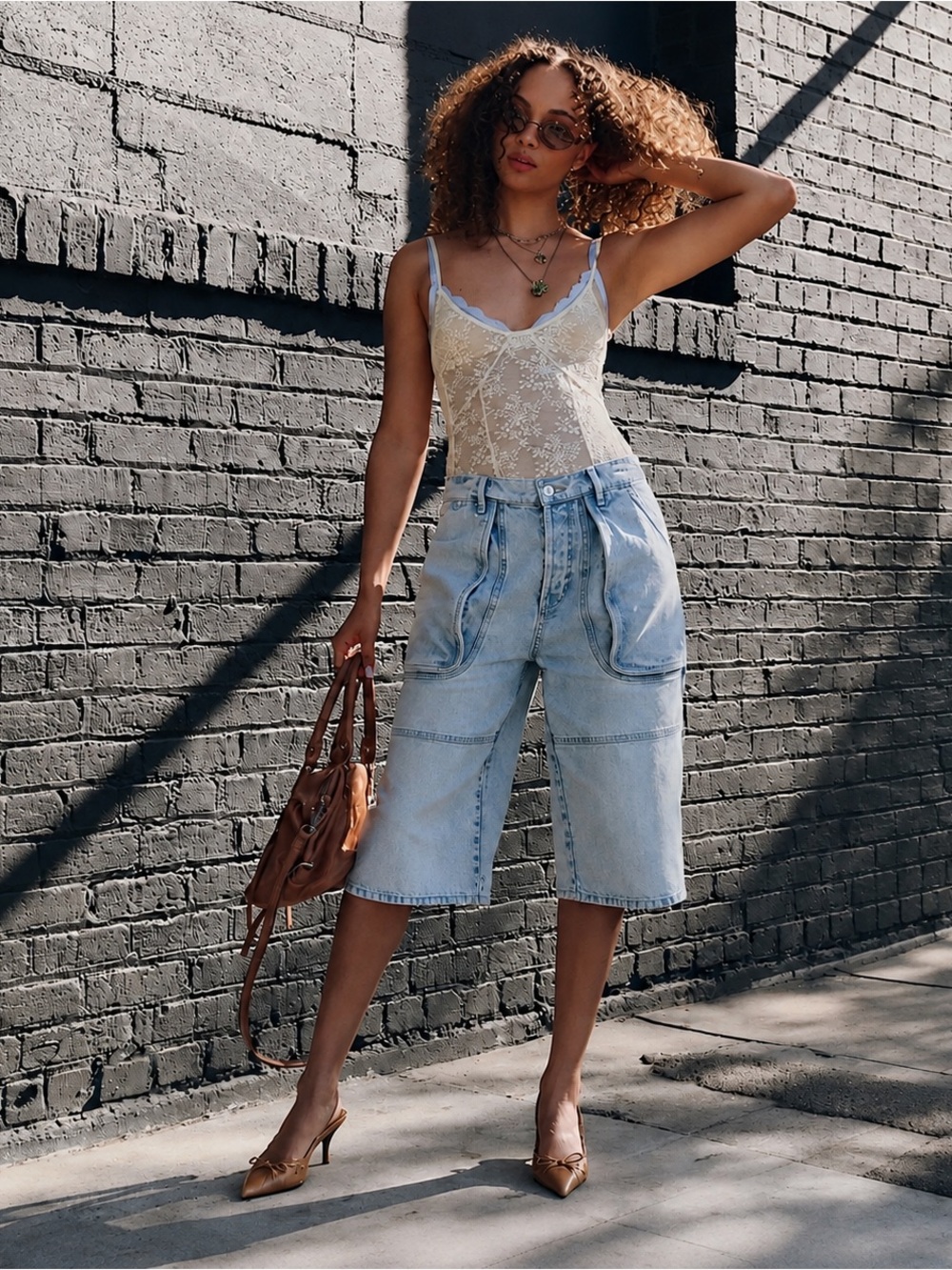 Free People We The Free Havasu Slouchy Cropped Jeans Hoover 25 NWOT